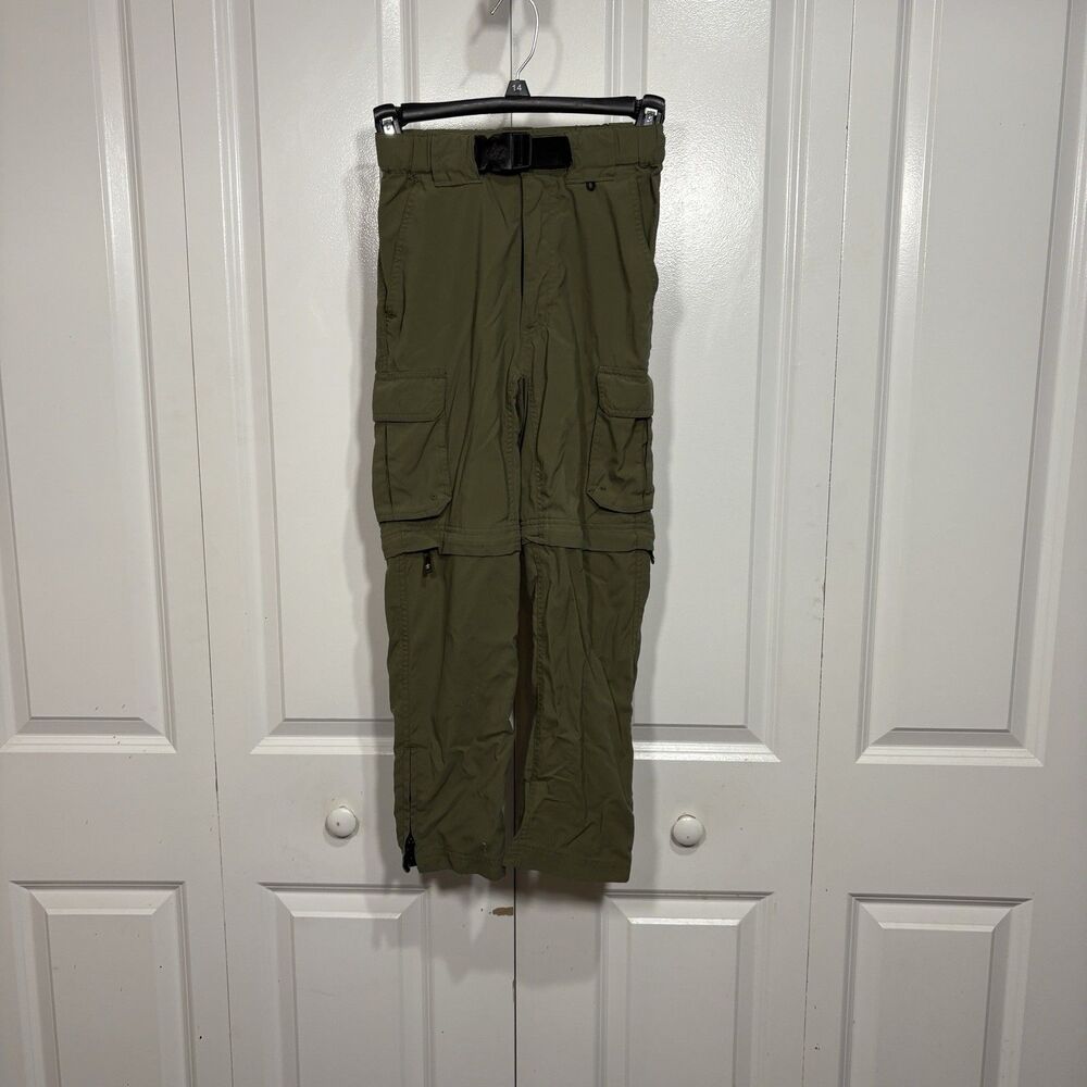 Boy Scouts Of America Switchback Uniform Green Belted Pants Youth XS